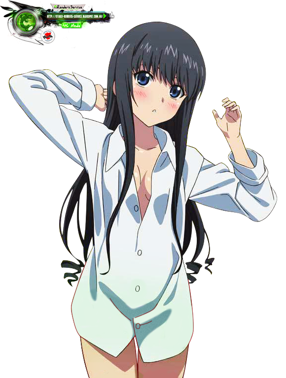 minamiya natsuki (strike the blood) drawn by ors_anime_renders