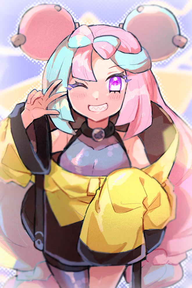 iono (pokemon and 1 more) drawn by chiimako