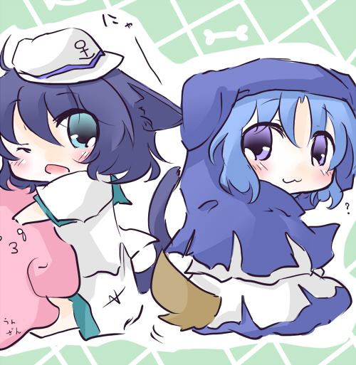 murasa minamitsu, kumoi ichirin, and unzan (touhou) drawn by kenoka