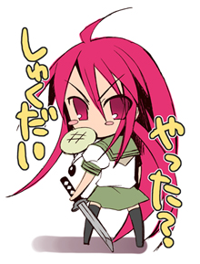 shana and alastor (shakugan no shana) drawn by ito_noizi