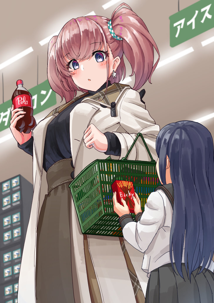 akatsuki and atlanta (kantai collection and 1 more) drawn by mayura_(lucadia)
