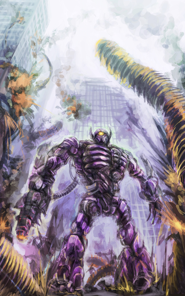 shockwave (transformers and 1 more) drawn by nidoro