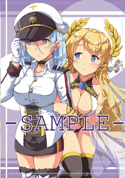 tirpitz and victorious (azur lane) drawn by sakimiya_(inschool)
