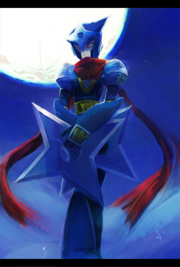 shadow man (mega man and 1 more) drawn by hakusuzu