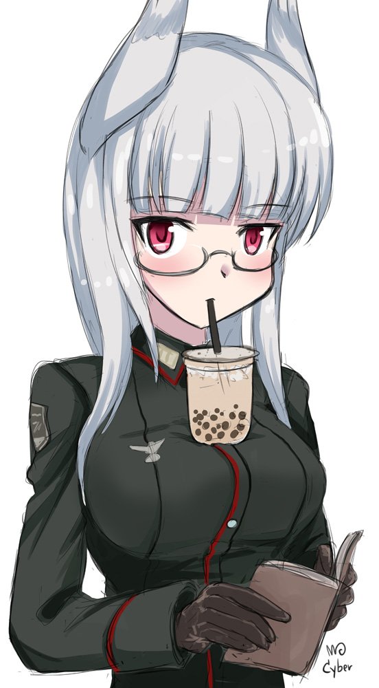 heidimarie w. schnaufer (world witches series and 1 more) drawn by cyber_(cyber_knight)