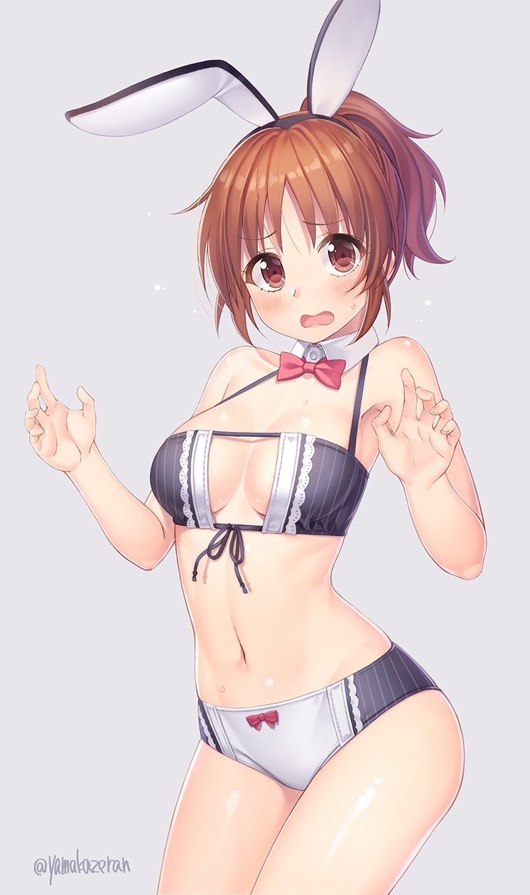 abe nana (idolmaster and 1 more) drawn by yamakaze_ran