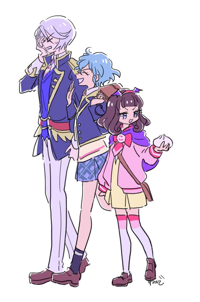 kurosu aroma, dorothy west, and shikyoin hibiki (pretty series and 1 more) drawn by rituyama1