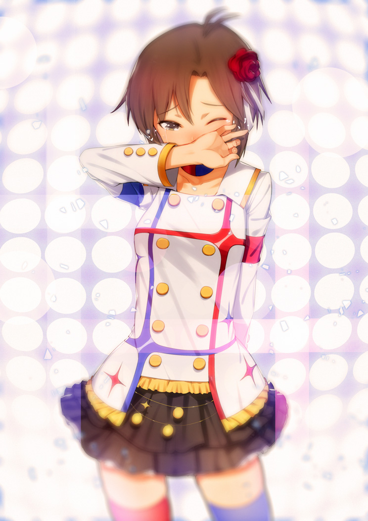 kikuchi makoto (idolmaster and 1 more) drawn by satori0121