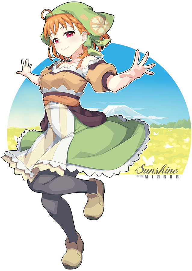 takami chika and chika (love live! and 2 more) drawn by waste-man