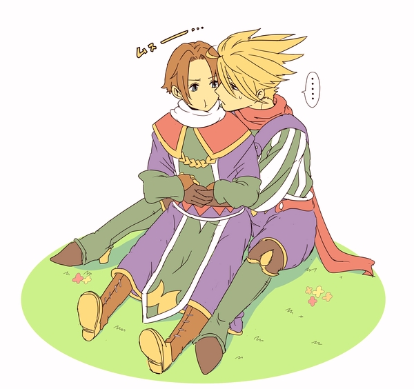 johan and ventarbre (saga and 1 more) drawn by 72yan