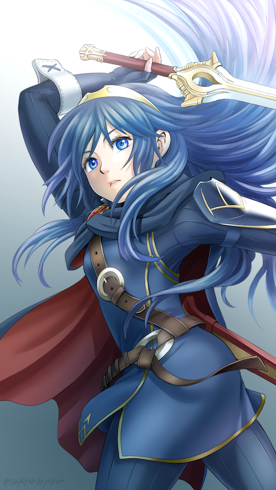 lucina (fire emblem and 1 more) drawn by sayoyonsayoyo