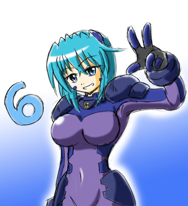 sein (lyrical nanoha and 1 more) drawn by wakabayashi_makoto