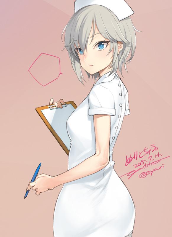 anastasia (idolmaster and 1 more) drawn by oyari_ashito