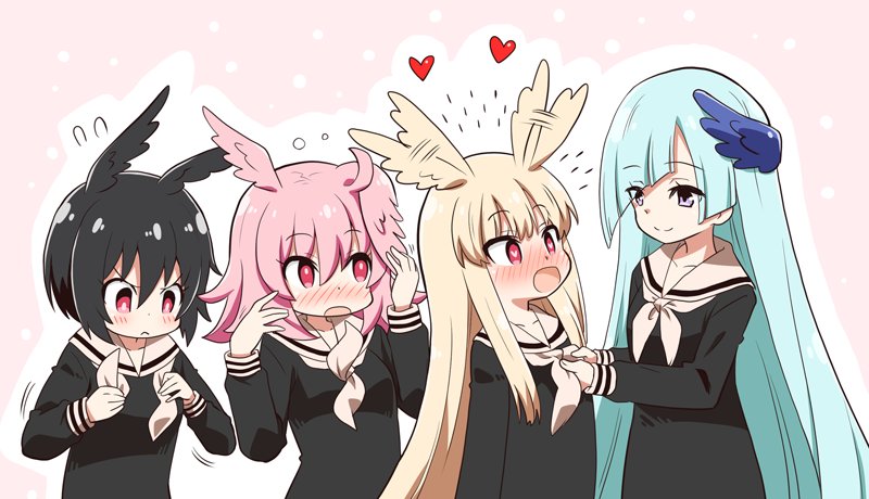 brynhild, valkyrie, ortlinde, thrud, and hildr (fate and 2 more) drawn by yuuma_(skirthike)