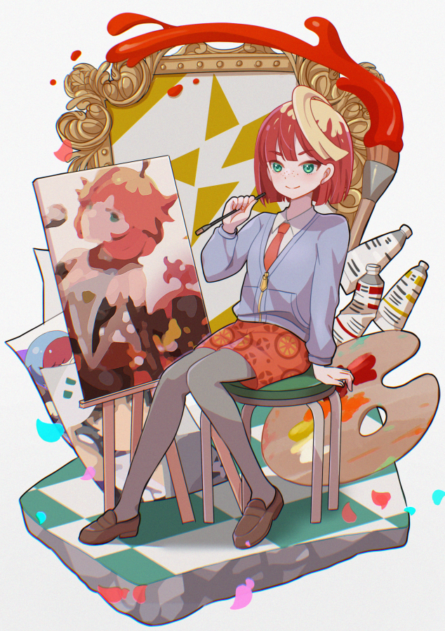 mela (pokemon and 1 more) drawn by mizuiro123