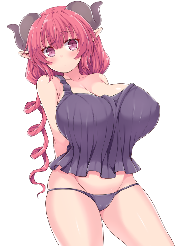 ilulu (kobayashi-san chi no maidragon) drawn by amane_hasuhito