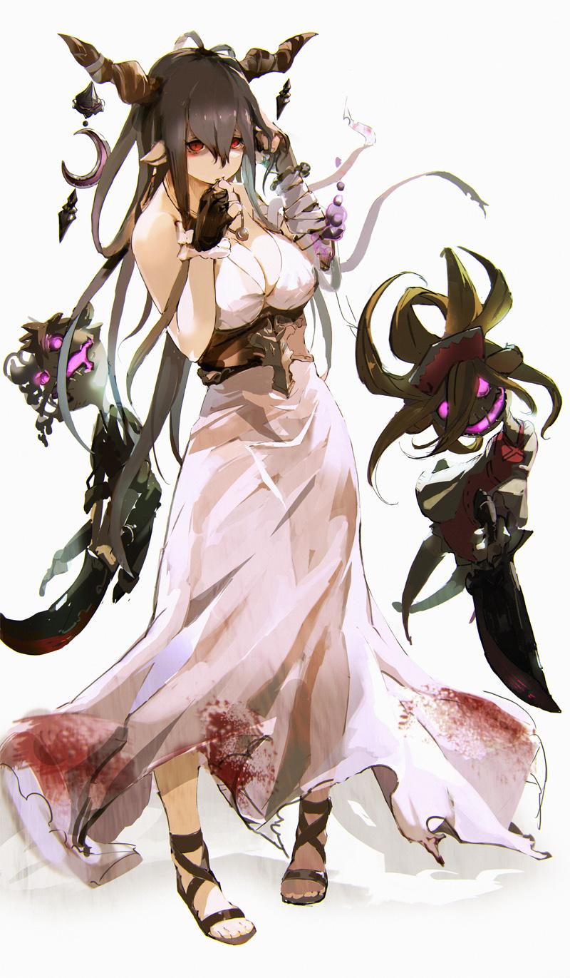 danua, gretel, and hansel (granblue fantasy) drawn by so-bin