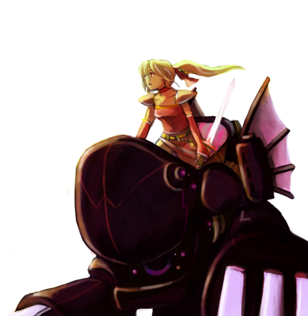 terra branford (final fantasy and 1 more) drawn by kusaka_yoru