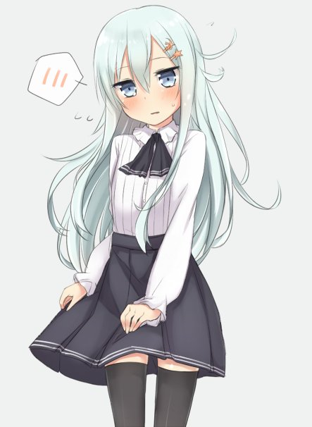 hibiki and verniy (kantai collection) drawn by nonono_mino