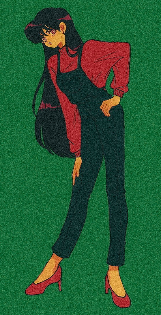 hino rei (bishoujo senshi sailor moon) drawn by pikurusu