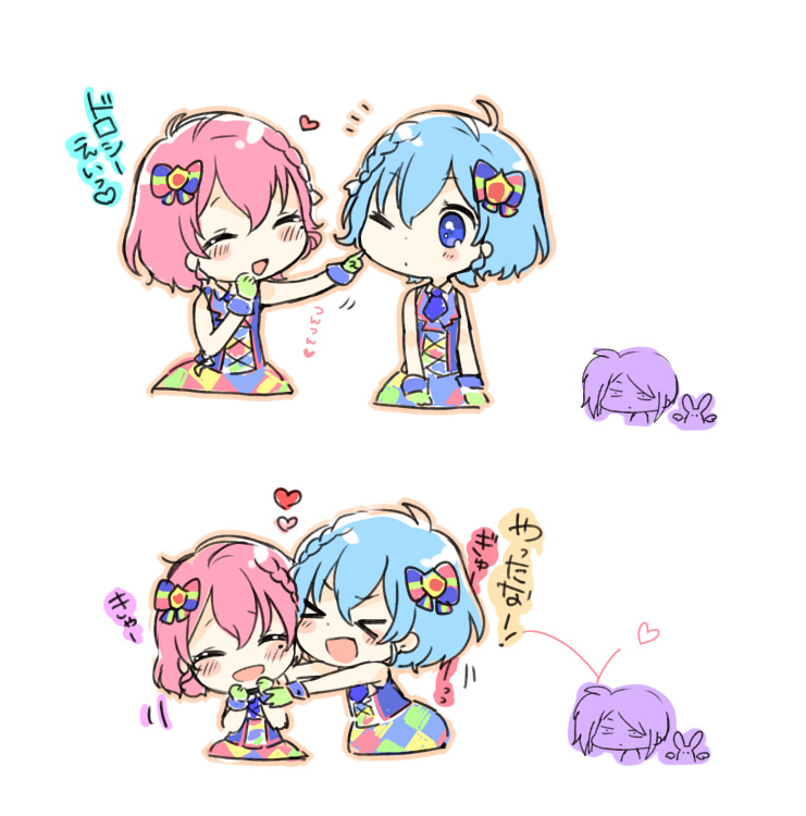 reona west, dorothy west, toudou shion, and usagi (pretty series and 1 more) drawn by touyama_soboro