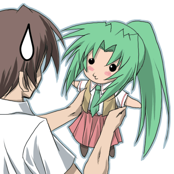 sonozaki mion and maebara keiichi (higurashi no naku koro ni) drawn by pin.x
