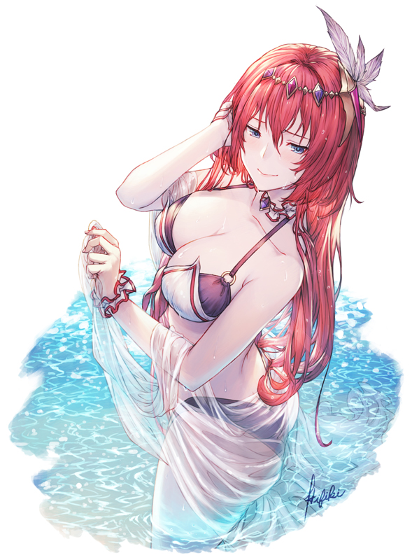 godsworn alexiel and alexiel (granblue fantasy) drawn by ivris