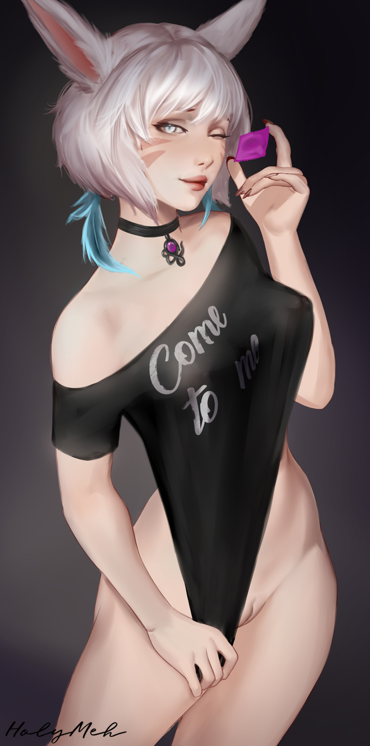 y'shtola rhul (final fantasy and 1 more) drawn by holy_meh