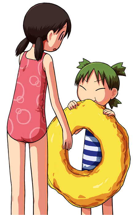 koiwai yotsuba and ayase ena (yotsubato!) drawn by emoncake.