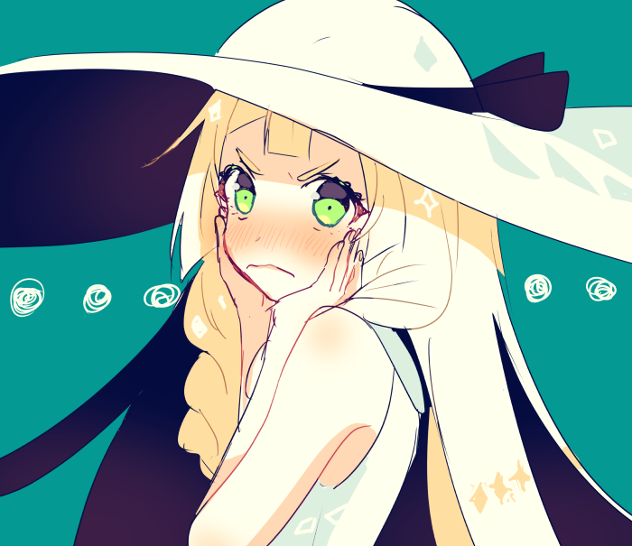 lillie (pokemon and 1 more) drawn by nakaba_(mode)