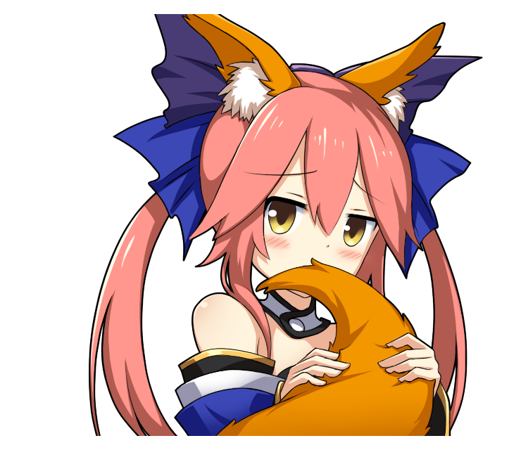 tamamo and tamamo no mae (fate and 1 more) drawn by rhy1356