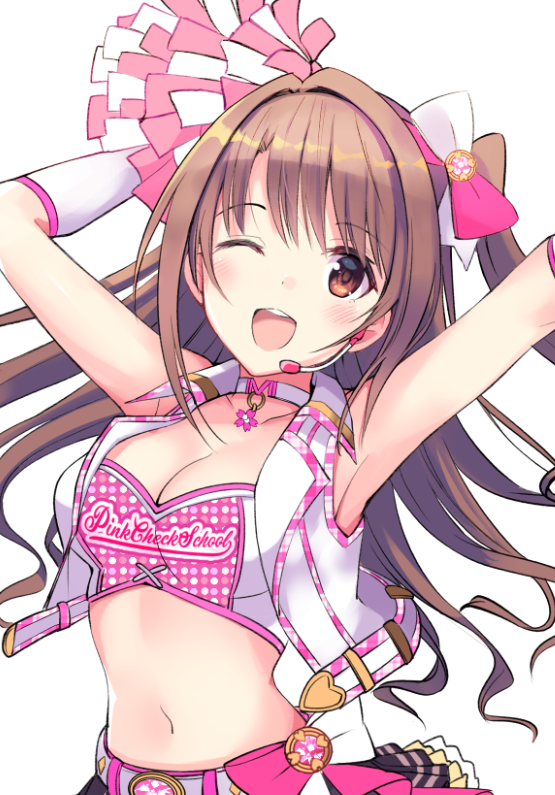 shimamura uzuki (idolmaster and 1 more) drawn by u_rin