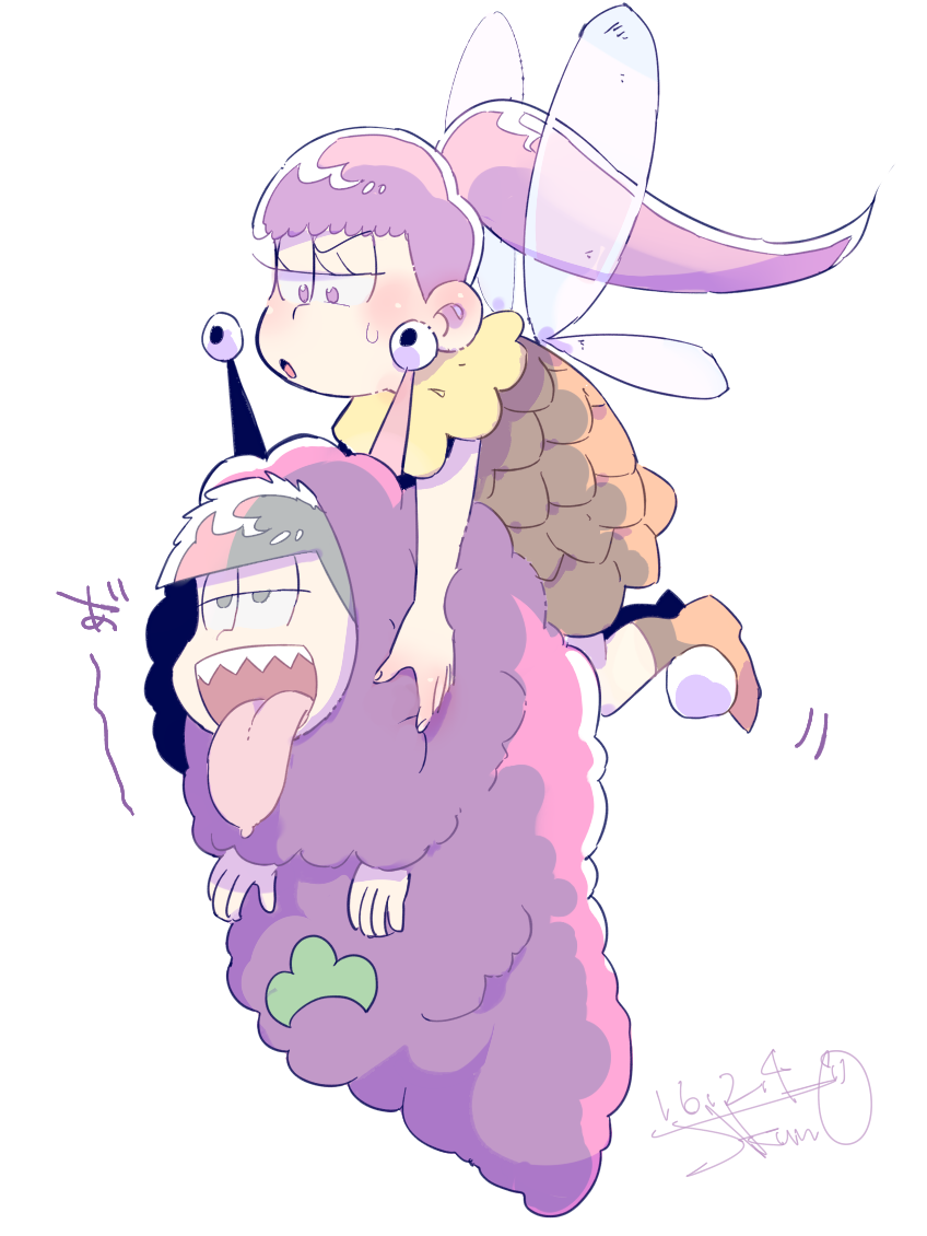 matsuno ichimatsu and tinkerichi (osomatsu and 2 more) drawn by jikuno