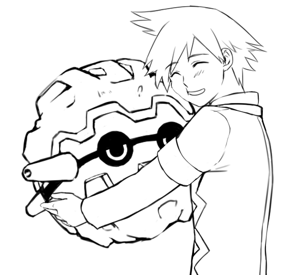 steven stone and forretress (pokemon and 1 more) drawn by tsukemon29