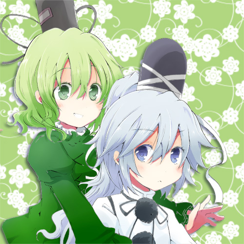 mononobe no futo and soga no tojiko (touhou) drawn by shiroi_hakuto