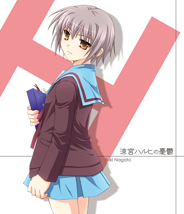 nagato yuki (suzumiya haruhi no yuuutsu) drawn by saeki_hokuto