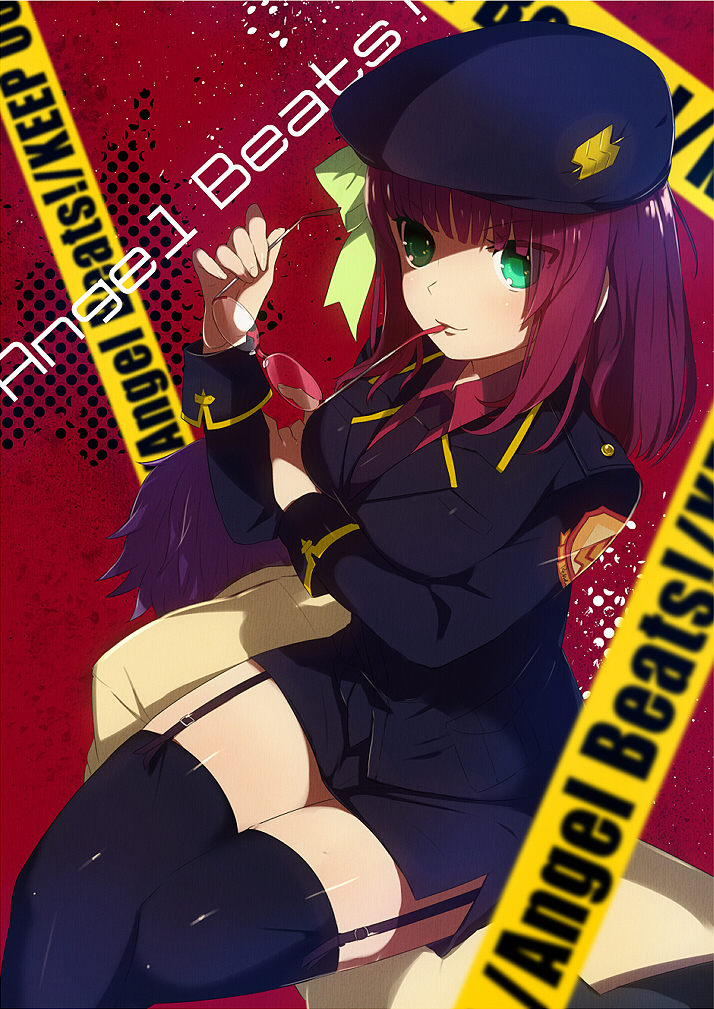 nakamura yuri and noda (angel beats!) drawn by kippu