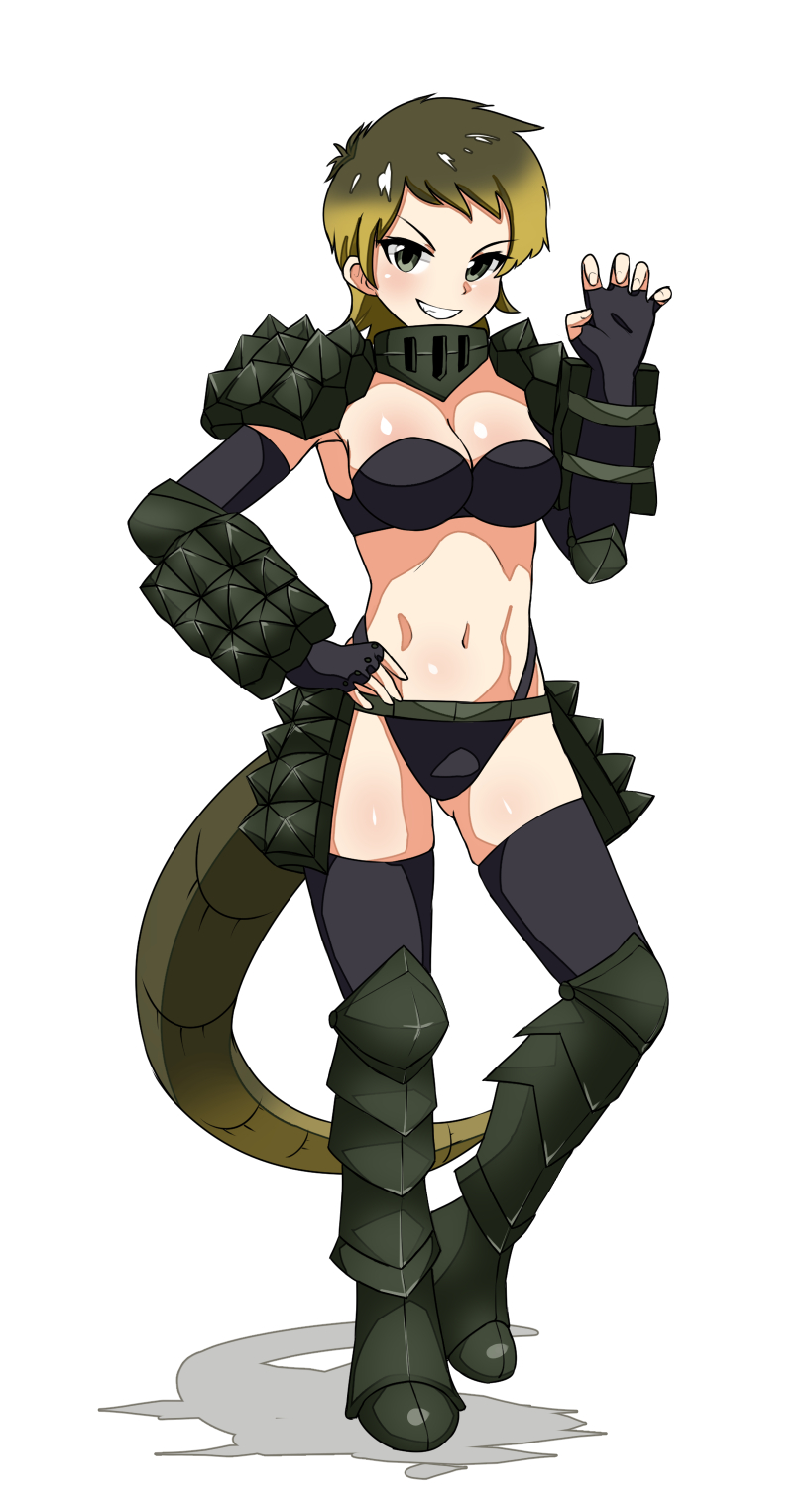 alligator snapping turtle (kemono friends) drawn by cowfee