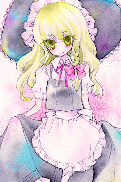 kirisame marisa (touhou) drawn by miri_(tobira_no_mukou)