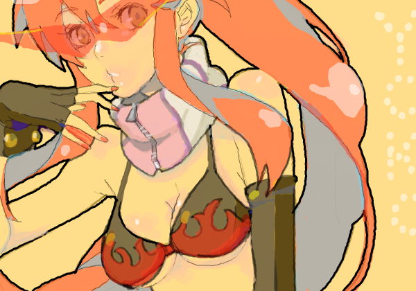 yoko littner (tengen toppa gurren lagann) drawn by tivel