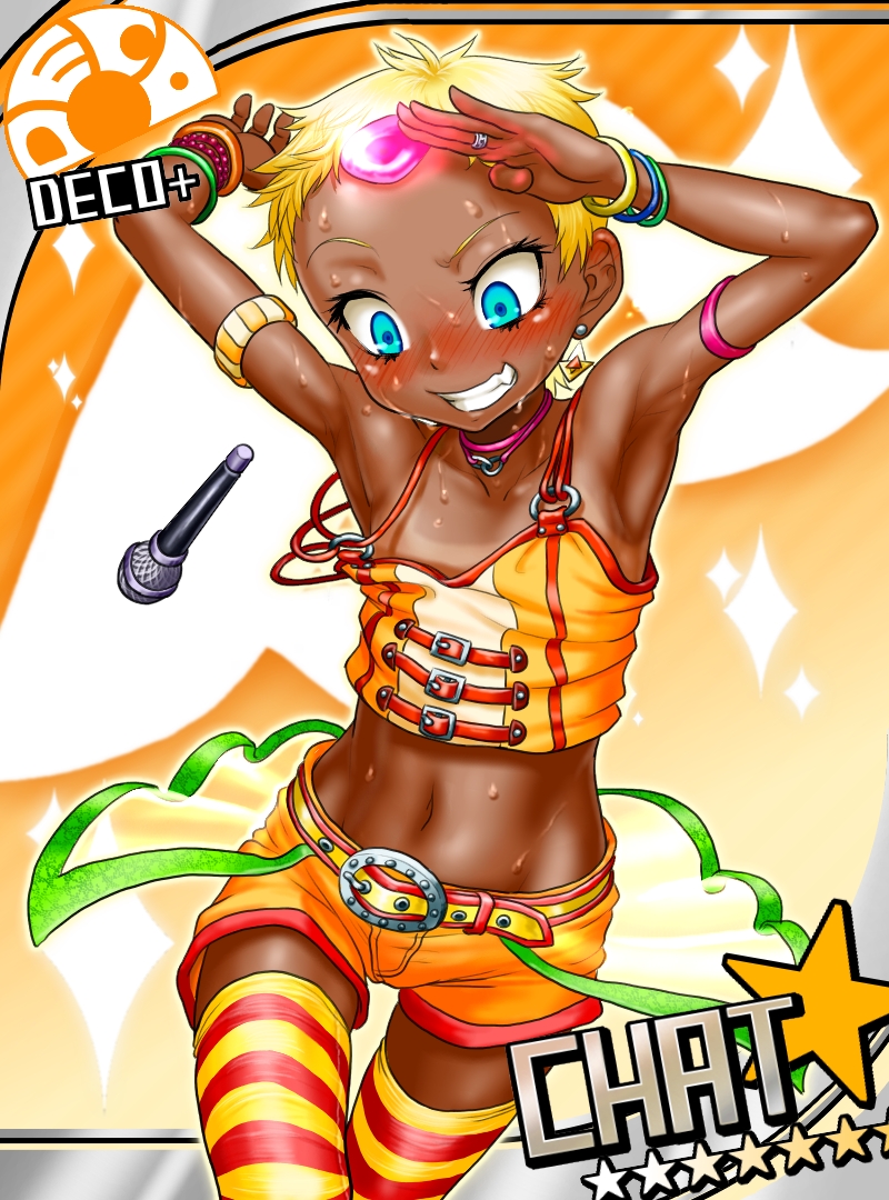 chat (idolmaster and 3 more) drawn by boro