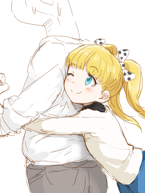 producer, p-head producer, and mary cochran (idolmaster and 1 more) drawn by dani-ikapi