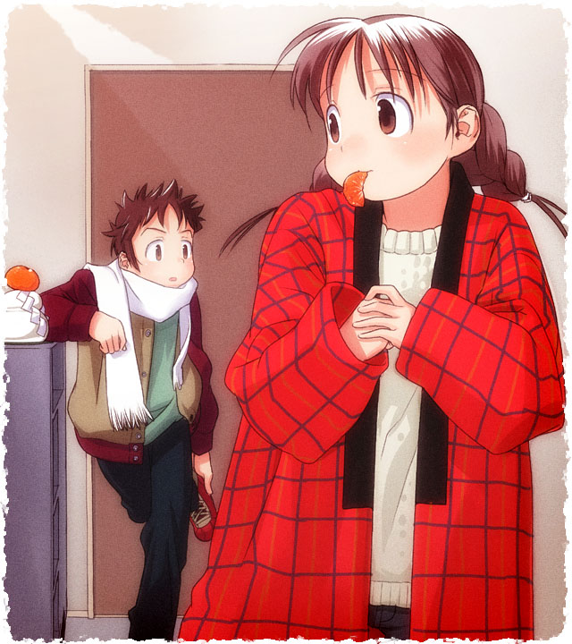 ookuma yahiko and komiya neko (home room) drawn by nagatsuki_misoka