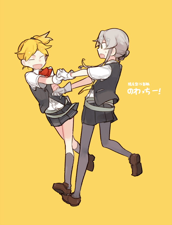 maikaze and nowaki (kantai collection) drawn by glider_(guraida)