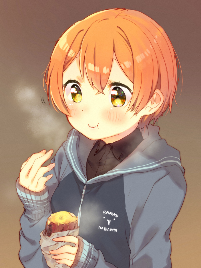 hoshizora rin (love live! and 1 more) drawn by mofun