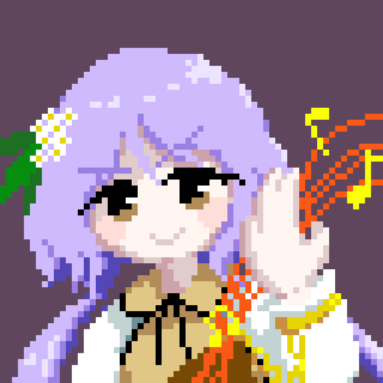 tsukumo benben (touhou) drawn by james_at_pi_(fuwafuwacatgirl)