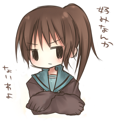 kyonko (suzumiya haruhi no yuuutsu) drawn by yoshimura_azusa