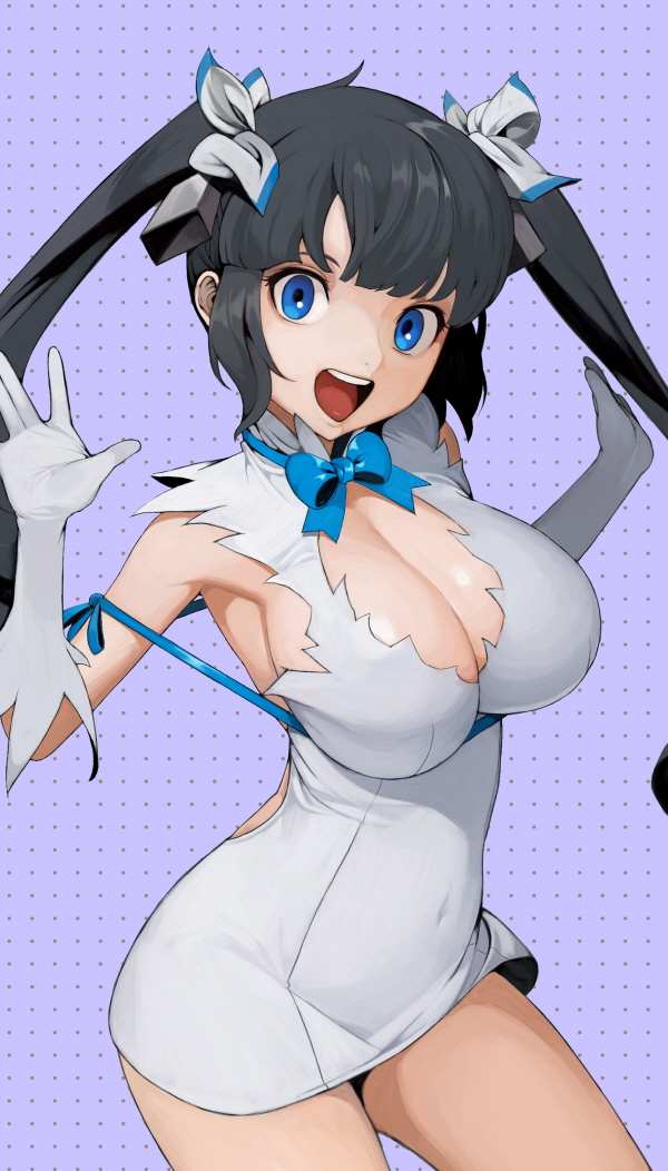 hestia (dungeon ni deai wo motomeru no wa machigatteiru darou ka) drawn by coon