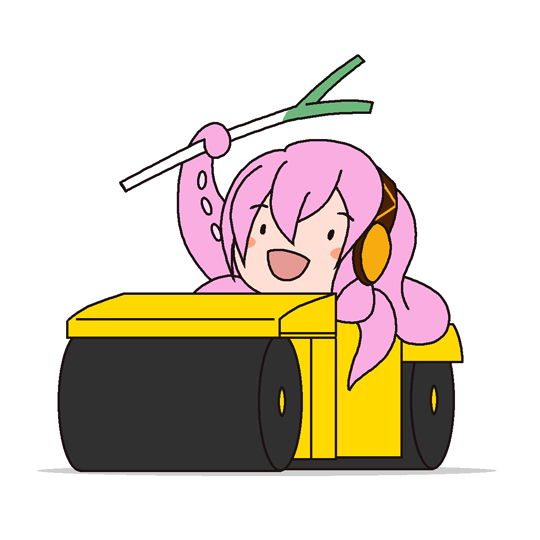 megurine luka and takoluka (vocaloid) drawn by ray_k