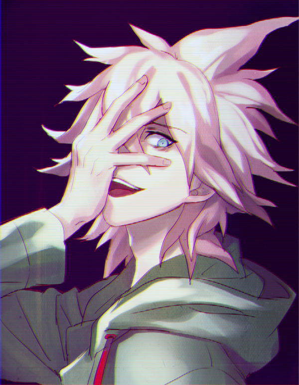 komaeda nagito (danganronpa and 1 more) drawn by nakazawa_(ototo_888)